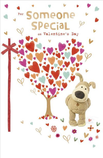 Tarjeta Para El Día De San Valentín, Tarjeta Boofle Para El