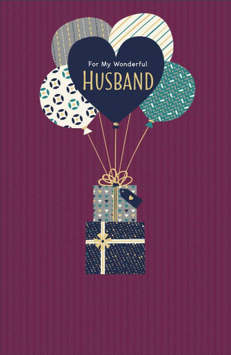 for My Wonderful Husband Greeting Card - Occasion Cards