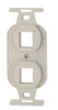 2-Port 106 Type Keystone (106A-2)