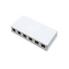 Surface Mount Box; 4 Port; Unloaded - Ivory (NSB-5241)