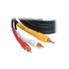 RCA Male to Male Audio/Video Composite RGB Dubbing Cable; 50 Feet (VCA-3250)
