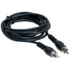 RCA Male to Male Mono Audio Cable; 12 Feet - Black (VCA-4112)