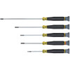 Screwdriver Set, Electronics Slotted and Phillips, 5-Piece (klein_85614)