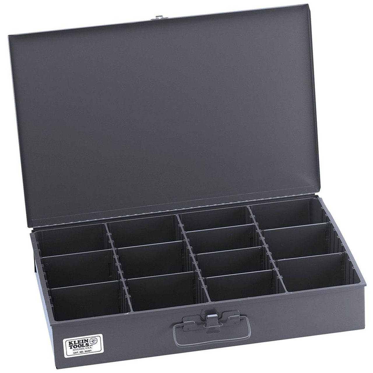 ADJUSTABLE-COMPARTMENT STORAGE BOX