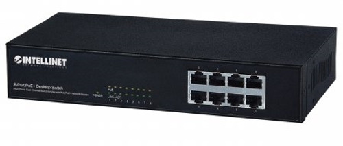 8-Port Fast Ethernet PoE+ Switch (560764)