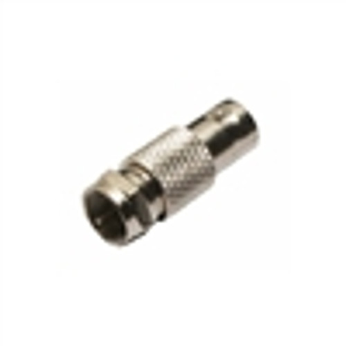 Adapter; BNC(F) to F(M); 50 Ohm (CAD-1005)