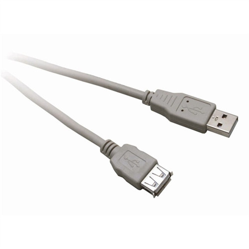 USB 2.0 Cable; USB-A Male to USB-A Female; 6 Feet (NUB-3206)