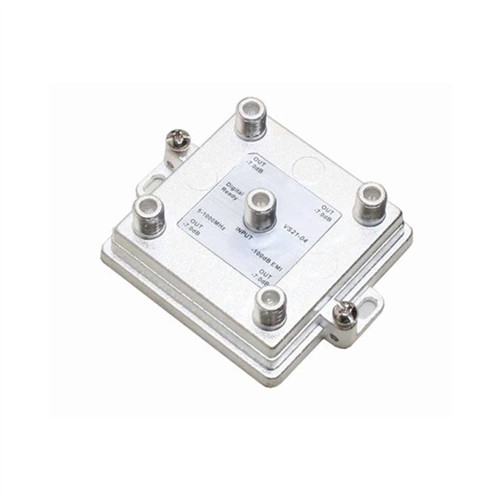 CATV Digital Splitter; 4-Way; Vertical; 1GHZ (VSP-4140)