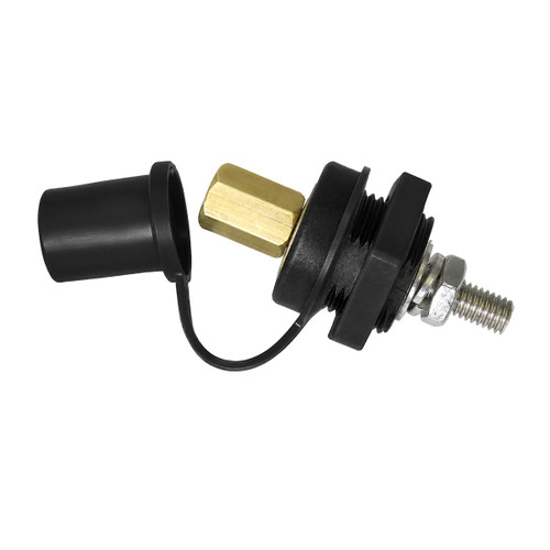 CCJB376N0N14 VTE Inc Copper Core Jumper Bushing, Single, Black