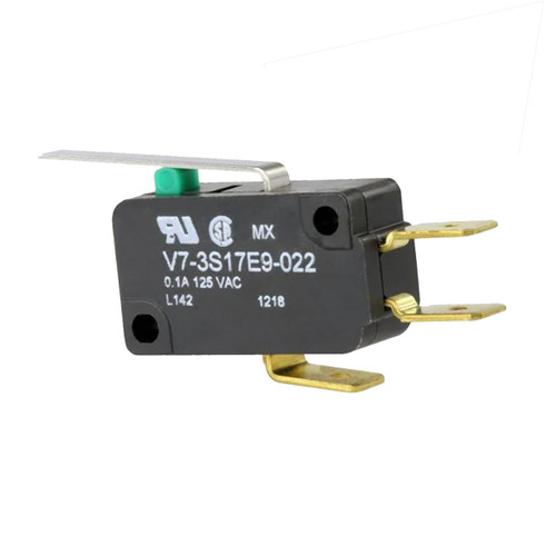 V7-3S17E9-022 Honeywell Sensing Micro Switch, Lever, Black/Gold