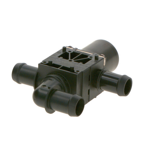1147412202 Bosch Powertrain Valve, Heater Control, Coolant Switch-Over, Black