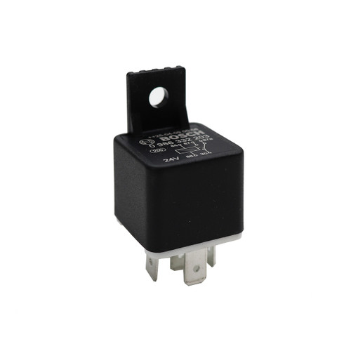 0986332203 Bosch Mini Relay, 12 VDC, Black, SPDT, 30 A