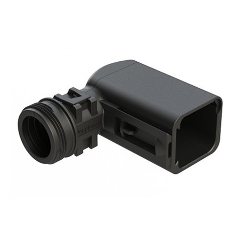 ATBS-270-0605 Amphenol Sine Systems AT Series Black Backshell 6-pos receptacle, 90 degree with strain relief, dovetail ATBS-270-0605 Amphenol Sine Systems AT Series Black Backshell 6-pos receptacle, 90 degree with strain relief, dovetail