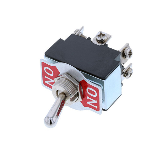 TB2-2D-DC-4 Switch Components -  Toggle - 6P DPDT ON-ON, Screw