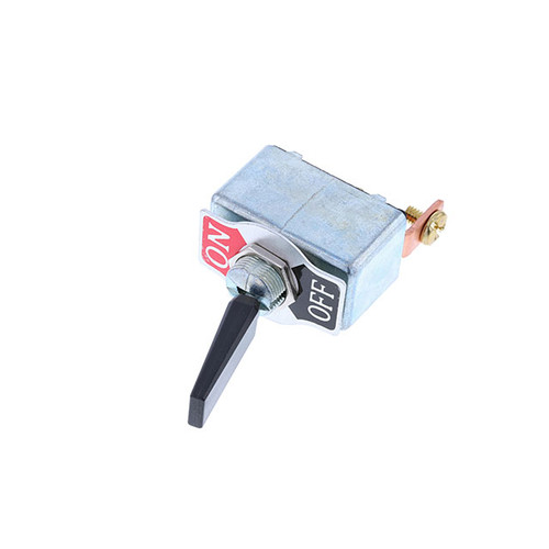 TD1-1A-DC-3-B Switch Components -  Heavy Duty Toggle - 2P SPST OFF-ON, Black