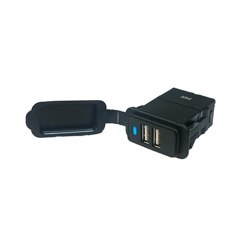 A3A-USB2-1-B Switch Components – USB-A Dual 2.4A+2.4A, high-output charger