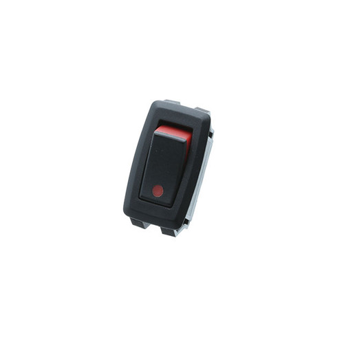 RG1-1A-DC-1-R-3 Switch Components – Mid-Size Rocker 2P OFF-ON Black/Red Printed