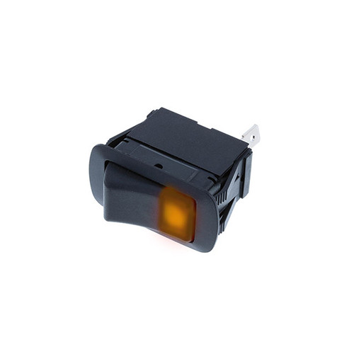 SRB2-1A-DC-1-ANL Switch Components – Sealed Rocker IP56 3P OFF-ON Amber Bulb