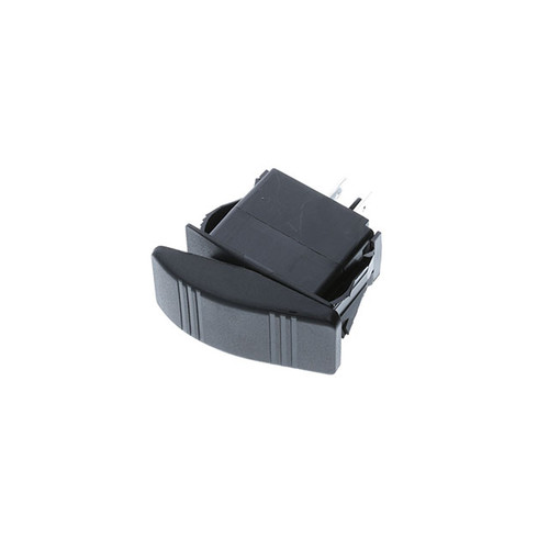 SRD1-1A-DC-1-BNN Switch Components – Contura Rocker 2P SPST OFF-ON Black IP56