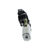 Bosch 0390203308 reversible actuator motor shown from front perspective with black transmission housing, cylindrical motor body, and electrical connector assembly.