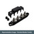 Representative VTE electrical terminal busbar with four threaded studs and protective cover