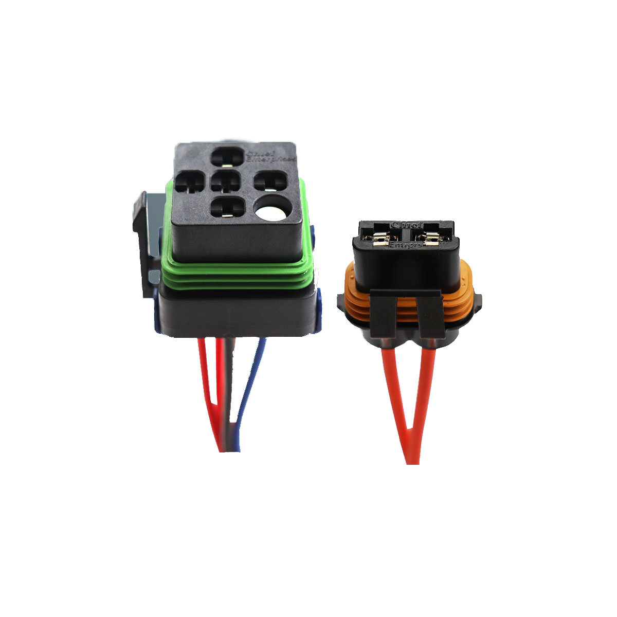 Weatherproof ATO/ATC Fuse Holder and ISO Relay Connector