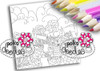 Adult Colouring pages bundle 1 - Downloadable Adult printable Colouring Book Pages