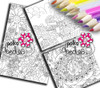 Adult Colouring pages bundle 1 - Downloadable Adult printable Colouring Book Pages