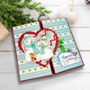 Cute Snowmen/Dog Digital Stamp download - Winnie White Christmas printables...Craft printable download digital stamps/digi scrap