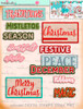 Winnie White Christmas Big Kahuna download including printable designer Word Art greetings