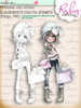 Ruby Dog Days - digi stamp printable download Ruby Dog Days - digi stamp printable download