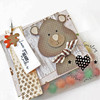 Beary Cute bear nature outdoor die set - Bear card making craft cutter Die set