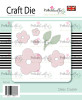 Delicate Daisy cluster steel craft cutting die