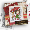 Winnie Winter Wishes - CLEAR POLYMER STAMP