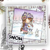 Snow Much Fun -  Winnie Winter Wishes - CLEAR POLYMER STAMP