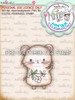 Too Cute Hamster Love "precoloured" digital papercrafting download