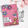 Pretty Flower Flourish card making crafting cutter die set Pretty Flower Flourish card making crafting cutter die set