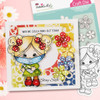 Pretty Flower Flourish card making crafting cutter die set Pretty Flower Flourish card making crafting cutter die set