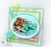 SWIMMING - MERIBELLE Mermaid Clear Stamp