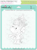 Sparkle Unicorn Set A digital Stamps black/white - digital download bundle