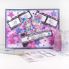 Sparkle Unicorn Set A digital Stamps black/white - digital download bundle