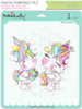 Sparkle Unicorn Set A digital Stamps COLOUR - digital download bundle