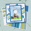 Gil Rabbit Gardening - digi stamp