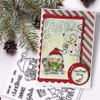 Christmas Fishes stamp set (PD8097A)