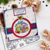 Sleigh The Season Christmas Holiday stamp set (PD8098A)