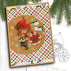 Santa's Suit - precoloured Winnie North Pole digital stamp download including SVG file
