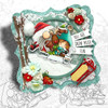 Winnie Christmas North Pole - printable stamp craft card making scrapbook digital stamps - BIG KAHUNA download bundle