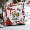 Winnie Christmas North Pole - printable stamp craft card making scrapbook digital stamps - BIG KAHUNA download bundle