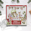 Winnie Christmas North Pole - printable stamp craft card making scrapbook digital stamps - BIG KAHUNA download bundle