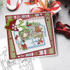 Winnie Christmas North Pole - printable stamp craft card making scrapbook digital stamps - BIG KAHUNA download bundle